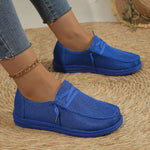 Round Toe Slip-Ons