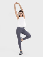 Millennia Round Neck Active Tank - Ladyez