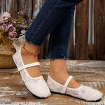 Round Toe Flats Slip-Ons