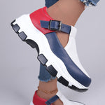 Round Toe Platform Loafers