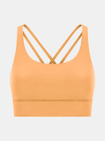 Millennia Crisscross Scoop Neck Active Tank - Ladyez