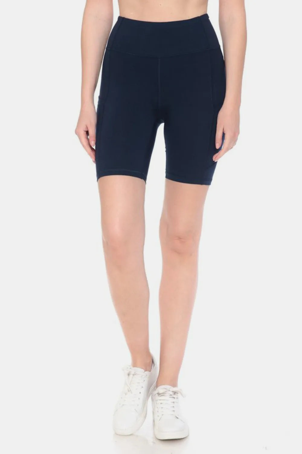 Leggings Depot Full Size High Waist Active Shorts - Ladyez