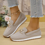 Mesh Round Toe Slip-Ons