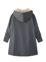 Fleece-Lined Zip Up Hooded Outerwear