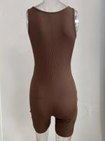 Wide Strap Slim Fit Romper
