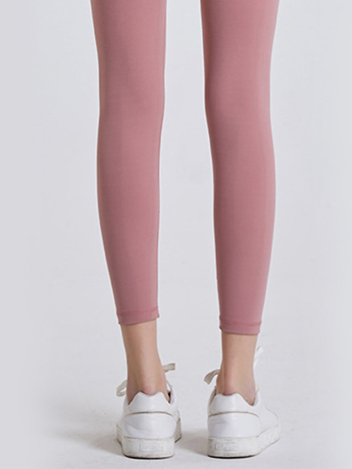 Wide Waistband Sports Leggings - Ladyez