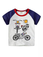 Children's Raglan Sleeve Casual T-Shirt