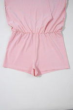 Mineral Wash Cotton Tank Top and Slit Skort Set