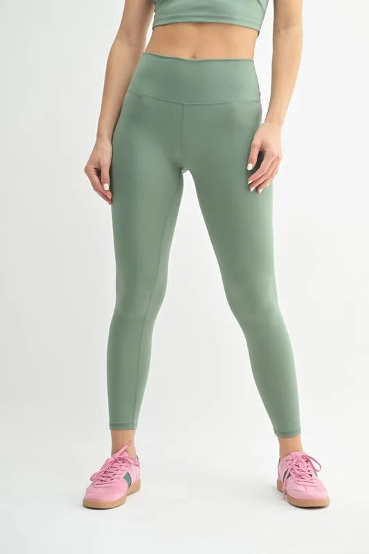MONO B Venice Cloud Light Contour High-Waisted Leggings - Ladyez