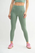 MONO B Venice Cloud Light Contour High-Waisted Leggings - Ladyez