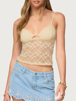 Lace Adjustable Strap Cami