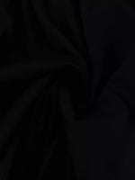 Puff Sleeve Contrast Collar Dress