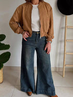 Zip Up Long Sleeve Jacket