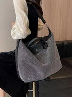 Rhinestone Embellished Crossbody Bag