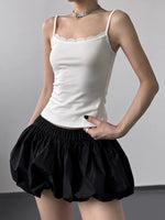 Lace Trim Cami Top - Ladyez