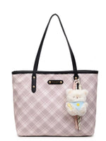 Plaid Pattern Shoulder Bag