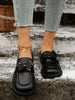 Bow Round Toe Loafers