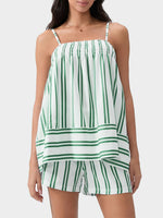 Smocked Square Neck Cami and Shorts Set - Ladyez