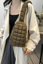 Quilted Nylon CrossbodyBag