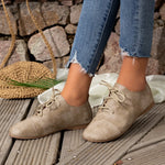 Casual Lace-Up Loafers