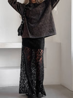 Lace Maxi Skirt