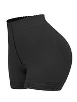 Full Size Lace Detail Hook-and-Eye Shaping Shorts - Ladyez