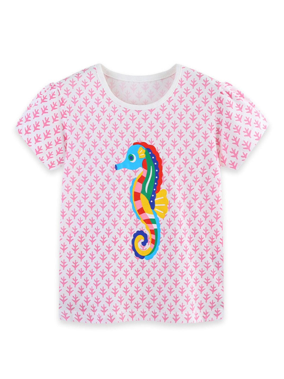 Children's Graphic Short Sleeve T-Shirt 3-Piece Set