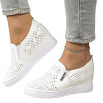Round Toe Platform Loafers