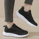 Round Toe Flats Athletic - Ladyez