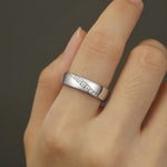 925 Sterling Silver Moissanite Ring - Ladyez