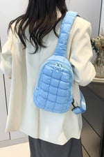 Quilted Nylon CrossbodyBag