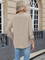 Button-Down Notched Shirt