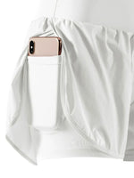 Pocketed High Waist Active Shorts - Ladyez