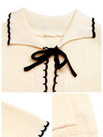 Tie Front Long Sleeve Cardigan