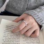 925 Sterling Silver Flower Ring