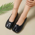 Split-Toe Slip-Ons