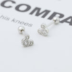 Mickey Mouse Stud Earrings