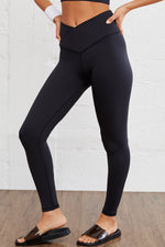 Wide Waistband Slim Fit Sports Pants - Ladyez