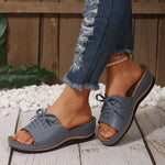 Open Toe Wedge Sandals