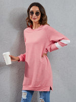 Full Size Striped Round Neck Long Sleeve T-Shirt - Ladyez