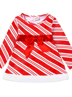 Children's Striped Christmas Outfit Set