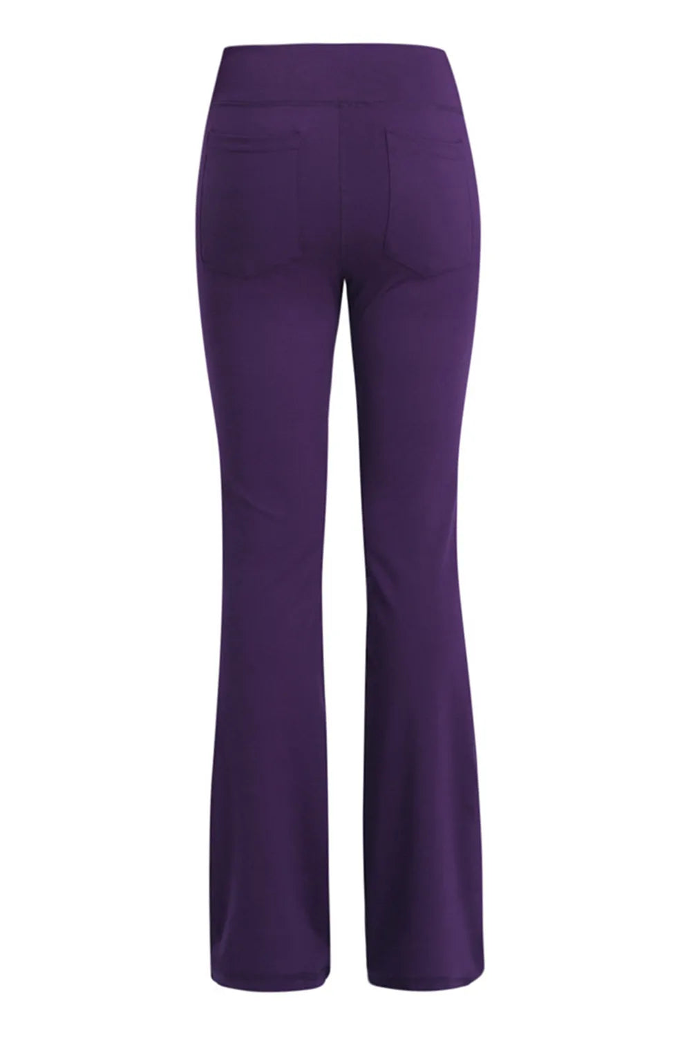 Pocketed High Waist Active Pants - Ladyez