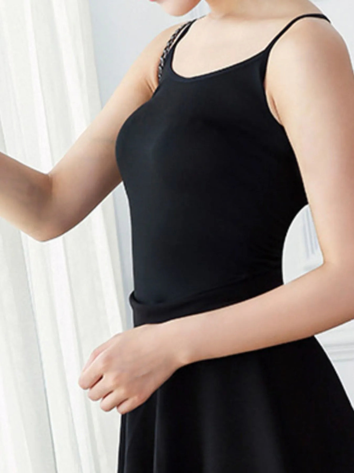 Scoop Neck Cami Top - Ladyez