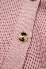 V-Neck Button-Down Cardigan
