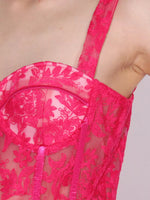 Lace Sweetheart Neck Cami Dress