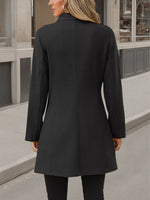 Button Up Long Sleeve Coat