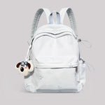 Embroidered Lightweight Backpack Bag
