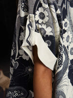 Printed Button Up Shirt and Pants Set