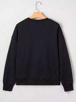 Chenille Game Day Drop Shoulder Sweatshirt