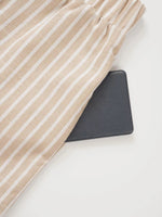 Striped High-Waisted Wide Leg Pants